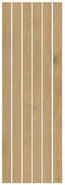 Мозаика Living Ceramics Uno Cognac 590 Mosaic 30x90 керамогранит матовая бежевый LV10835