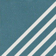 Декор Boreal Dash Decor Blue 18,5x18,5 глазурованный, матовый керамогранит