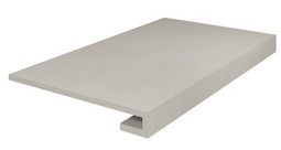 Ступень фронтальная SG648220R/GCF клееная Онда Серый Светлый натуральный обрезной 33x60x0,9 керамогранит Kerama Marazzi