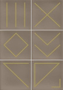 Настенная плитка Vives Hanami Nagano Nuez 23x33.5 керамическая