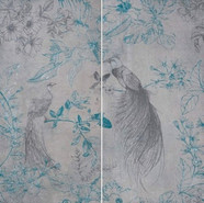 Панно Fenice W13 ( комплект из 2-х плит 60*120) Serenissima and Cir 120x120 керамогранит матовый УТ000027054