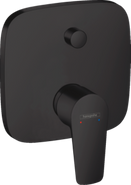 Смеситель Hansgrohe Talis E для ванны к ibox universal, черный