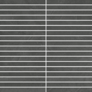 Мозаика Континуум Петрол стрип керамогранит 30х30 см матовая, черный 610110001028