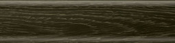 Плинтус Salag с кабель каналом NGF 56 Дуб Паленый с мягким краем 23х56х2500