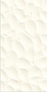 Настенная плитка Leaf White matt 30x60 рельефная керамическая