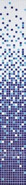 Мозаика Degradados Iris-7 № 803/800/508/501/103 (на сетке)