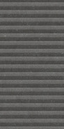 Настенная плитка Noon Anthracite Arrow Ductile 60x120 Living Ceramics матовая, рельефная (структурированная) керамическая LV11717