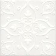 Настенная плитка 5226 Суррей Белый 20х20 Kerama Marazzi глянцевая керамическая