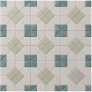 Керамогранит Tesserae Suit Marino 28x28 Wow матовый напольный 127476