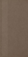 Ступень фронтальная Intero Brown Stopnica Prasowana Mat. 29,8x59,8 керамогранит матовая 5902610576652