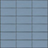 Мозаика Seta Carta Da Zucchero керамика 30х30 см Appiani матовая чип 50х100 мм, голубой SET 2026