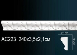 Молдинг AC223 (60) с рисунком Перфект полиуретан