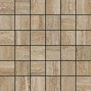 Декор Травертино Силвер мозаика/Travertino Силвер Mosaico керамогранит