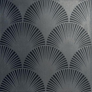 Декор Pavone Silver Sterling Su Nero Mat 60x60 Petracer`s Swing керамогранит глазурованный, матовый S PAVONE 23-20