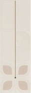 Настенная плитка Flavia 518 Flower Decor Beige керамическая