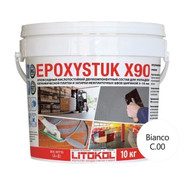 Затирка для плитки эпоксидная Litokol Epoxystuk X90 Белый 10 кг 479350002