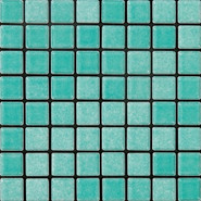 Мозаика Anthologhia Malva керамика 30х30 см Appiani полуглянцевая чип 25х25 мм, зеленый MOS 7022