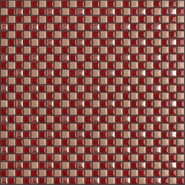 Мозаика Trio003 керамика 30х30 см Appiani Texture матовая чип 12х12 мм, бежевый, красный
