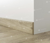 Alpine Floor плинтус SK 13-5 Дуб Натуральный отбеленный 80х12.5х2200 ламинированный spc