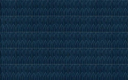 Керамогранит R9RF Struttura Foglia Blu 3D 15x15 Marazzi Ragno глянцевый настенный УТ-00026532