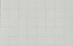 Керамогранит R9RD Struttura Foglia Bianco 3D 15x15 Marazzi Ragno глянцевый настенный УТ-00026530