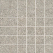 Мозаика Boost Mineral Pearl Mosaico 30х30 керамогранит матовая, серый AIGT