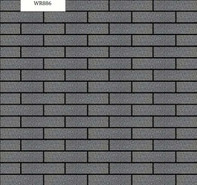 Клинкерная Matta Dark Grigio 6x24 Lopo матовая Clay brick настенная плитка WR886