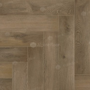 Кварцвиниловая плитка Alpine Floor Parqet LVT ЕСО 16-7 Дуб Насыщенный 43 класс 590х118х2.5 мм (ламинат)