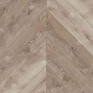 SPC ламинат Alpine Floor ECO 18-21 Гикори Chevron 43 класс 600х127х5 мм (каменно-полимерный) с фаской