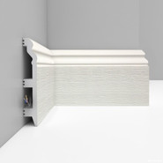 Плинтус напольный D233-16 ДМ Decomaster (120х23х2400 мм) 