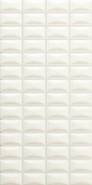 Настенная плитка 3D Bars Bevel Quartz Matt 12.5х25 Wow 3d, матовая, рельефная (структурированная) керамическая УТ-00048799