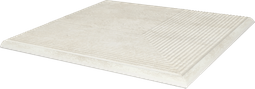 Ступень угловая Scandiano Beige Stopnica Narozna 30x30 клинкер матовая Paradyz Ceramika 48787