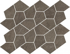 Мозаика Этернум Кофи Калейдо керамогранит 27.6x35.6 см матовая, коричневый 620110000197