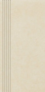 Ступень фронтальная Intero Beige Stopnica Prosta Nacinana Mat. 29,8x59,8 керамогранит матовая 5900144071568