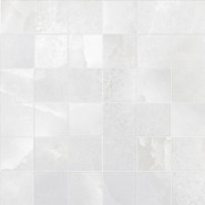 Мозаика ABS3185M Sajalin Grey Malla 5 Lapp 30x30, керамогранит полированная, серый