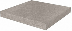 Ступень угловая DD600420R/GCA клееная Про Стоун Серый 33x33x0,9 керамогранит матовая Kerama Marazzi