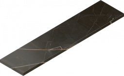 Ступень угловая Stellaris Absolut Black Scalino 33x120 Angolare Sx керамогранит матовая Italon 620070002611