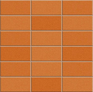 Мозаика Anthologhia Alchechengi керамика 30х30 см Appiani полуглянцевая чип 50х100 мм, оранжевый MOS 2020