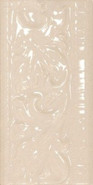 Декор Vitex 7,5x15 Crema глянцевый керамический