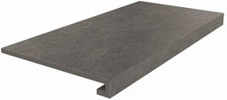 Ступень фронтальная DD600620R/GCF клееная Про Стоун Антрацит 33x60x0,9 керамогранит матовая Kerama Marazzi