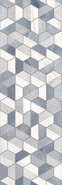 Настенная плитка EC. Rodas DC.Hex Cold 33.3x100 Eco Ceramica глянцевая керамическая