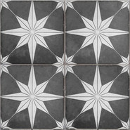 Керамогранит Scintilla Night Black Pre-cut 45x45 Etili Seramik матовый напольный