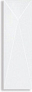 Настенная плитка MJAX Prisma Bianco 10х30 Marazzi Italy глянцевая керамическая