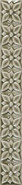 Бордюр ADST4022 Relieve Ponciana Eucalyptus керамический