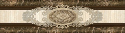 Бордюр 282 Hermitage 8,5x30 (центр) Eurotile Ceramica глянцевый керамический