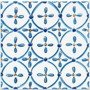 Декор STG/A450/5232 Капри Майолика 20х20 Kerama Marazzi глянцевый керамический