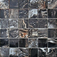Мозаика Mosaico Nairobi Black 5x5 30x30 керамогранит