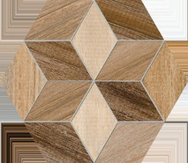Керамогранит Hexagono Freret Multicolor 23x26,6 универсальный матовый