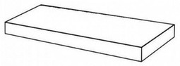 Ступень угловая Вандефул Лайф Графит 60 Правая Wonderful Life Graphite Scalino 60 Ang. Dx 33x60 матовая