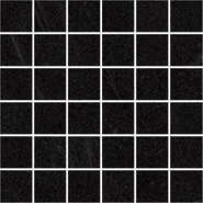 Мозаика Mosaico Seine Basalto 30x30 керамогранитная